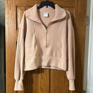 Varley Ramona Half Zip Ribbed Pullover